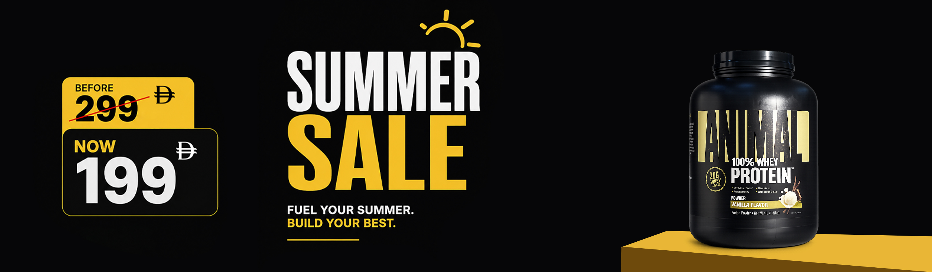 Summer Sale — Fuel Your Summer. Build Your Best.