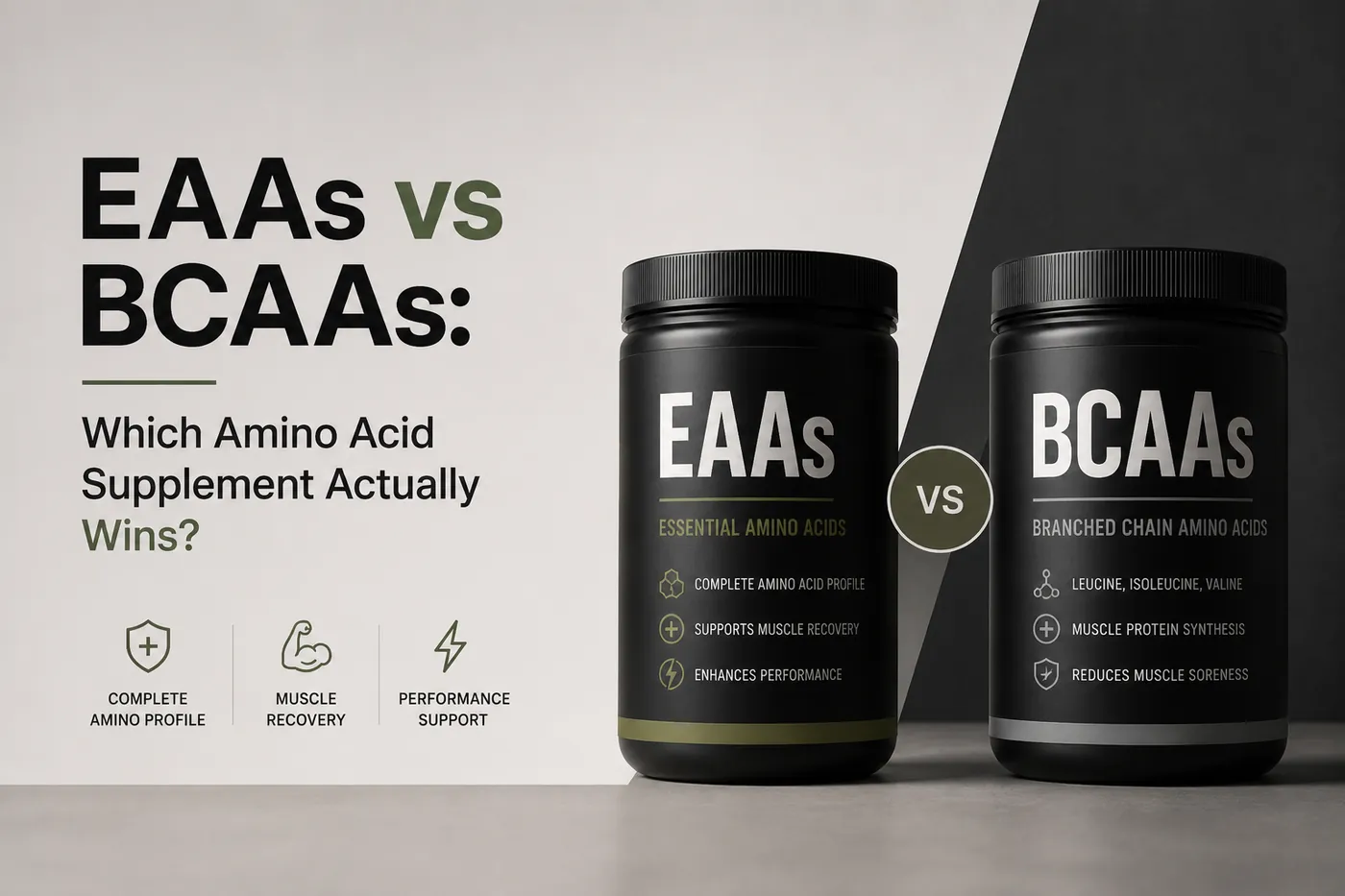Essential amino acid supplement drink