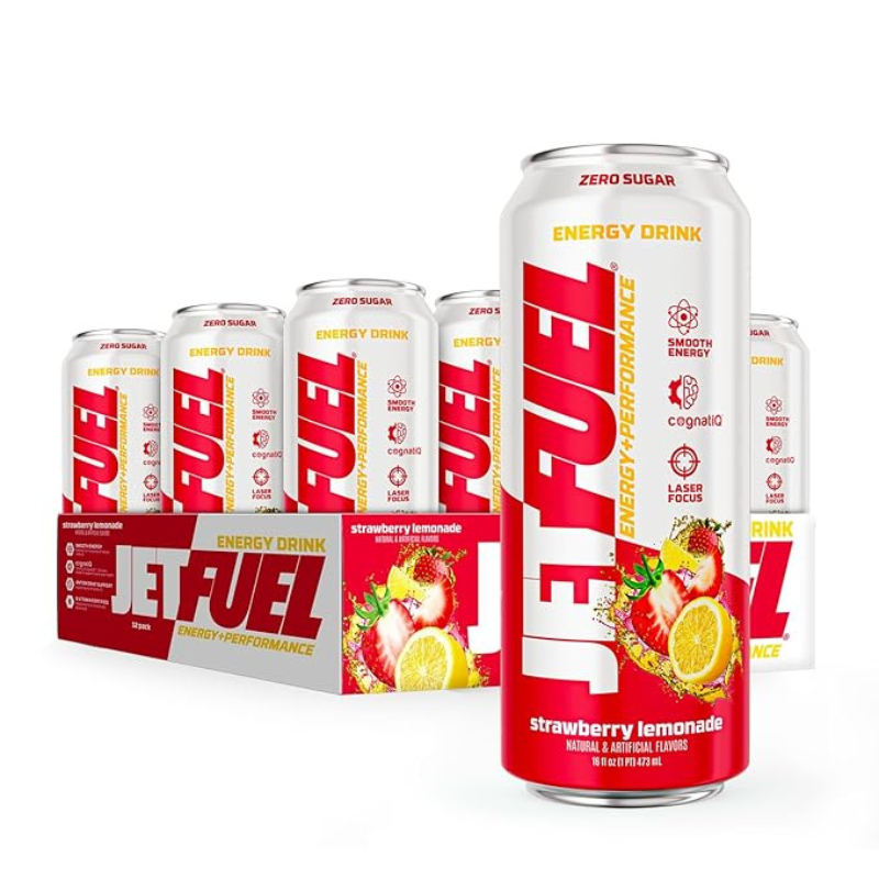 JetFuel Energy & Performance Drink (Pack of 12)