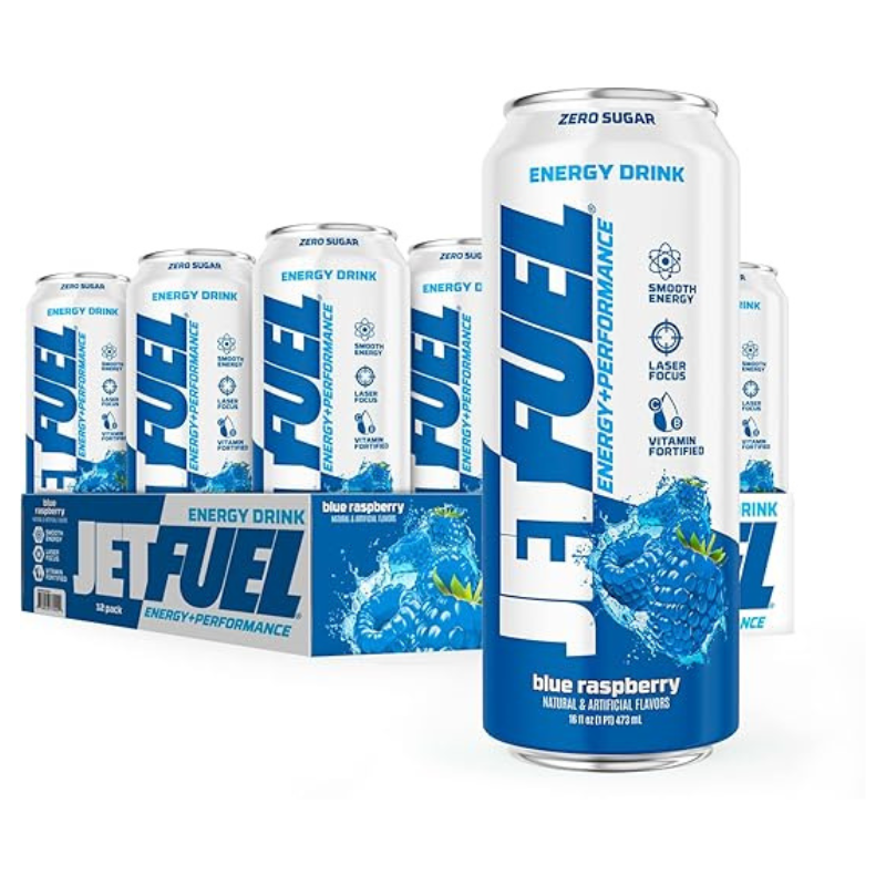 JetFuel Energy & Performance Drink (Pack of 12)