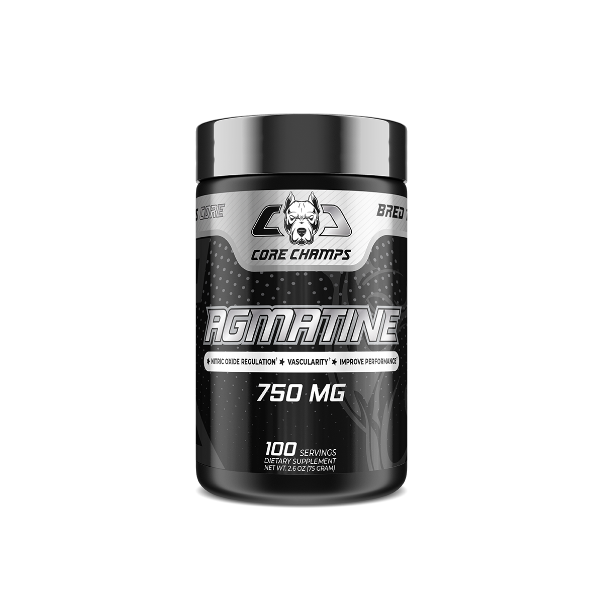 Core Champs AGMATINE 750mg Enhances Muscle Pumps