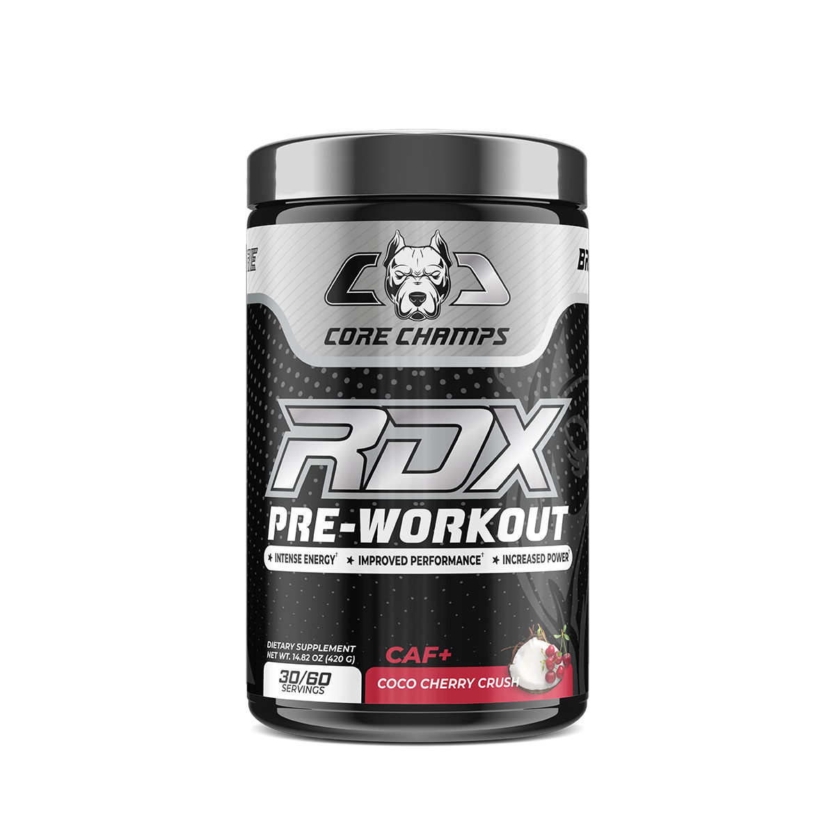 CORE CHAMPS RDX CAF+ 400MG Caffeine Strongest Pre-workout