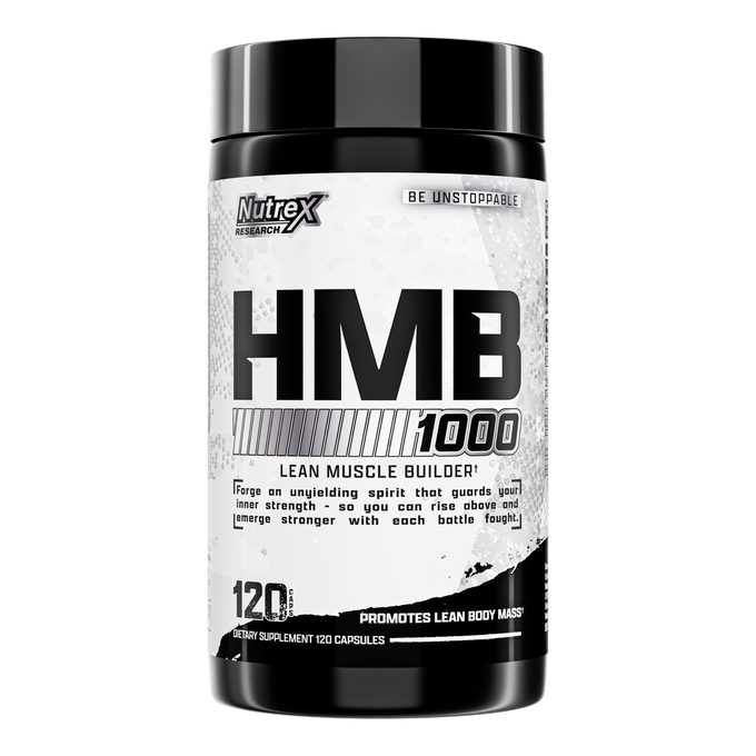 Nutrex Research HMB 1000 Build Lean Mass 120 Capsules