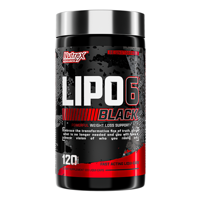 Nutrex Research Lipo 6 Black 120 Capsules