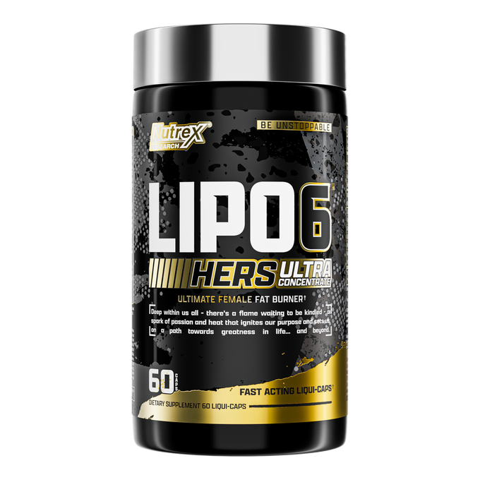 Nutrex Research Lipo 6 Black Hers Ultra Concentrate 60 Capsules