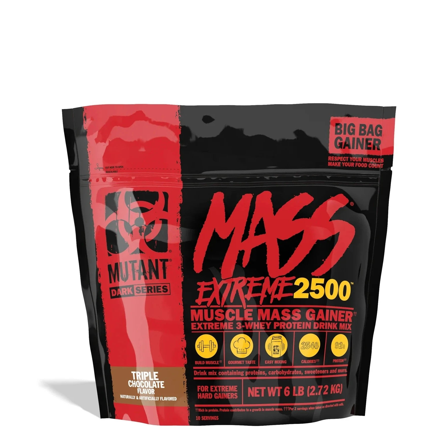 Mutant Mass Extreme 2500 6 lbs Muscle Mass Gainer