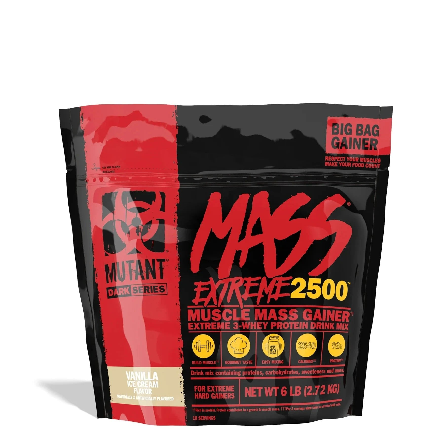 Mutant Mass Extreme 2500 6 lbs Muscle Mass Gainer