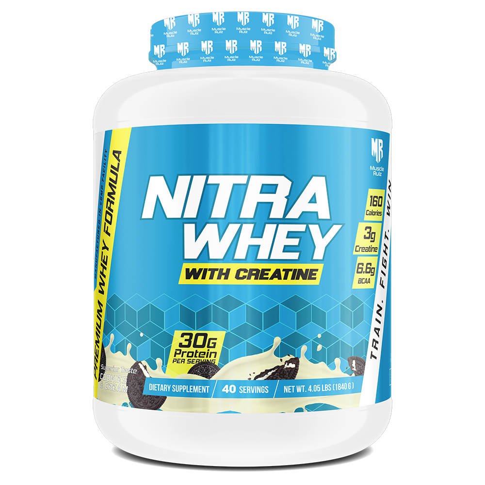 Muscle Rulz NITRA WHEY 4lbs With Creatine