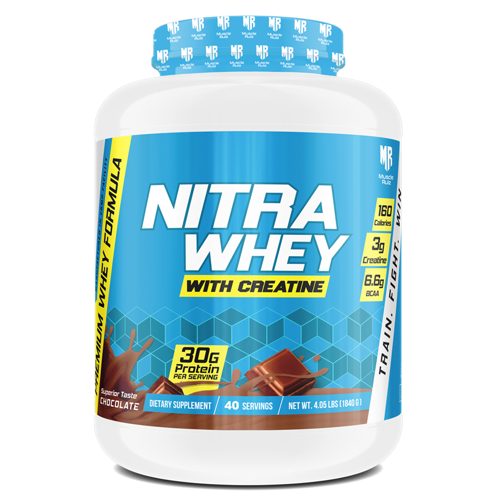 Muscle Rulz NITRA WHEY 4lbs With Creatine