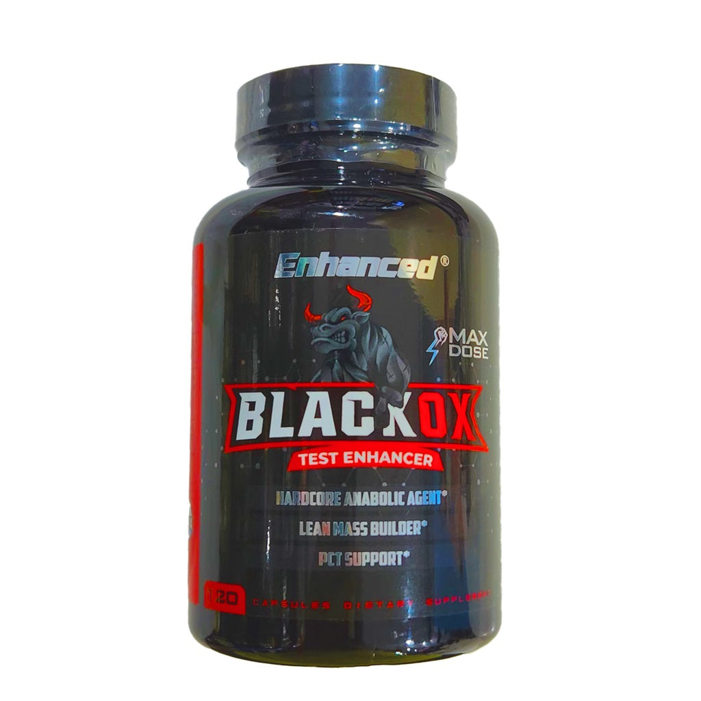 Enhanced Black Ox 120 Capsules Testosterone Booster